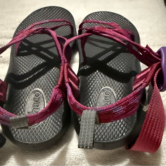 Chaco Vibrant Pink and Purple Sandals - Picture 6 of 8